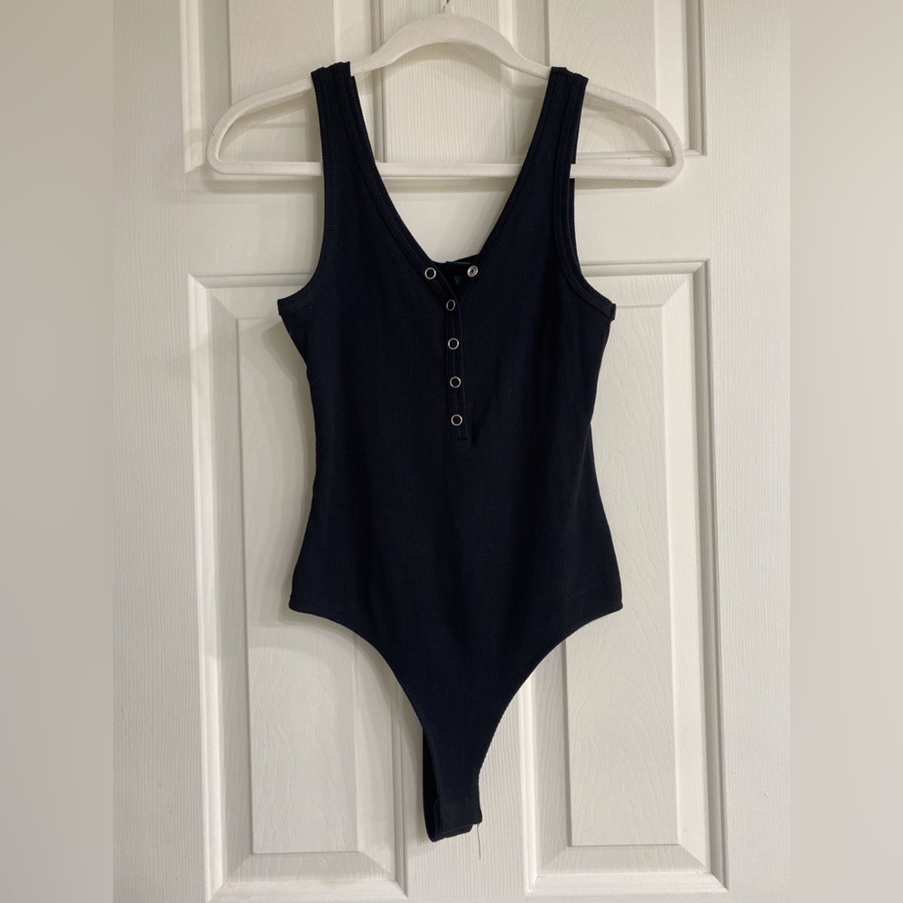 NWT Size Small Wild Fable Black Bodysuit